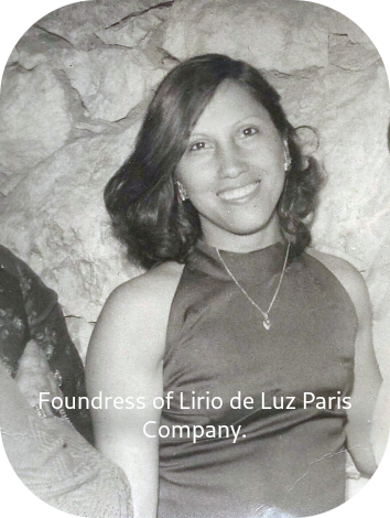 Amada Dominguez. Foundress of Lirio de Luz Paris Company.