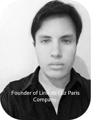 Francisco Rubin. Founder of Lirio de Luz Paris Company.
