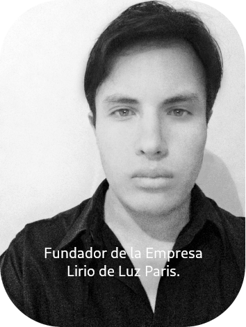 Francisco Rubin. Fundador de la Empresa Lirio de Luz Paris.
